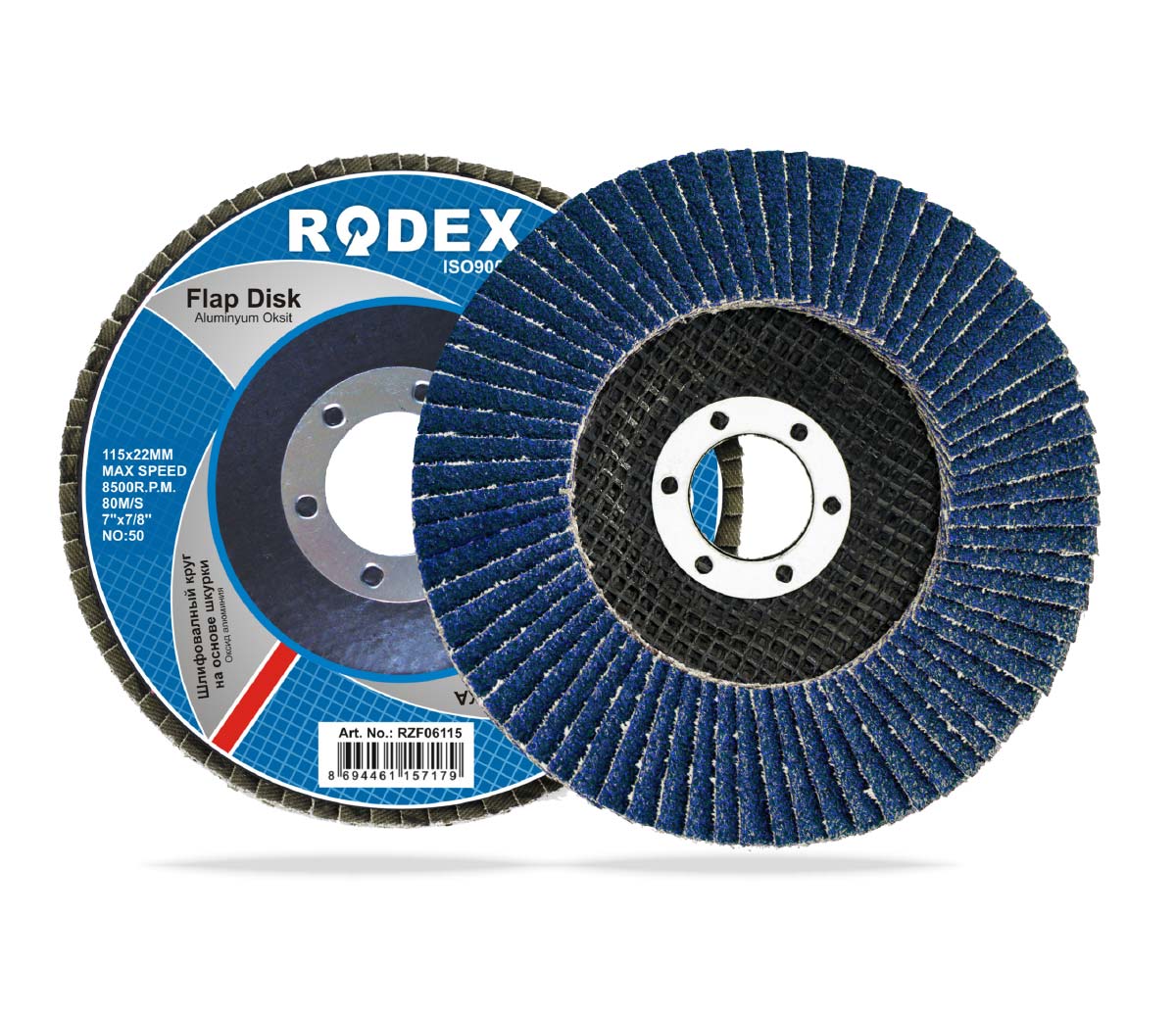 ZIRCONIUM OXIDE FLAP DISC