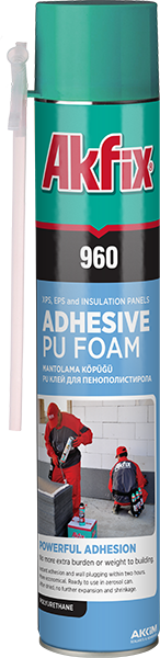 960 Adhesive PU Foam (Straw)