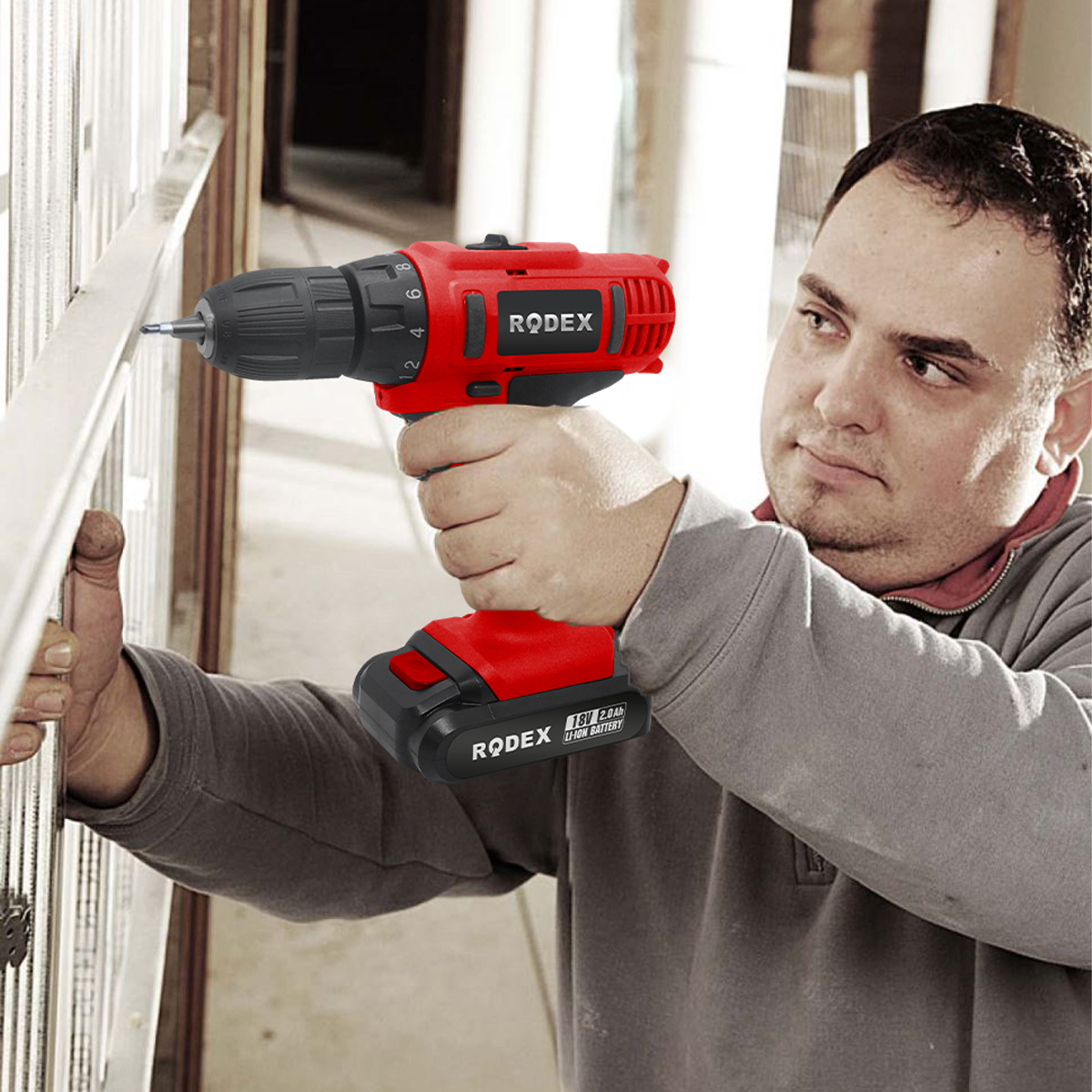 RDX337 Дрель Аккумуляторная